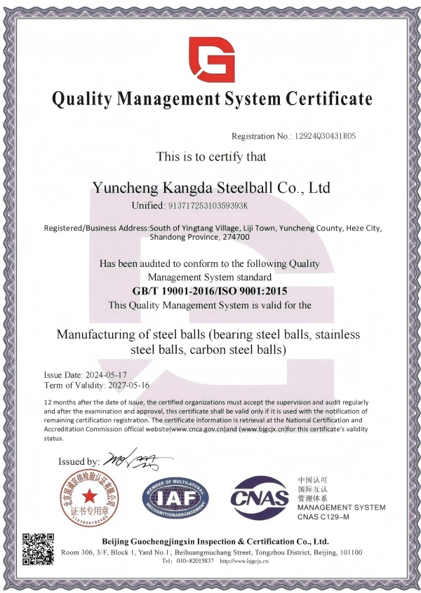 ISO9001 gecertificeerde Condar Factory produceert ROHS en bereik geteste stalen ballen, welkom om te kopen!
